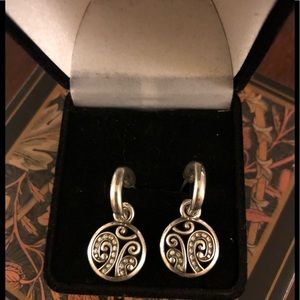 COPY - Brighton charm style earrings with sm rhinestones